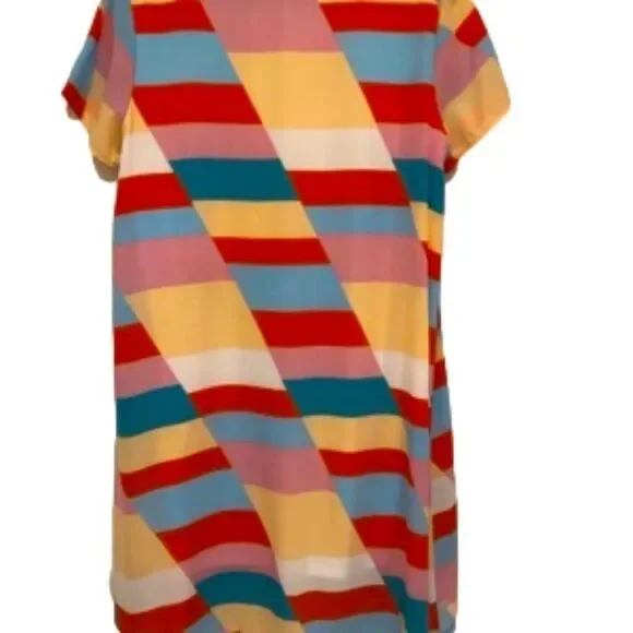Peach Love Boutique Color-Block Dress D130 - Picture 3 of 7